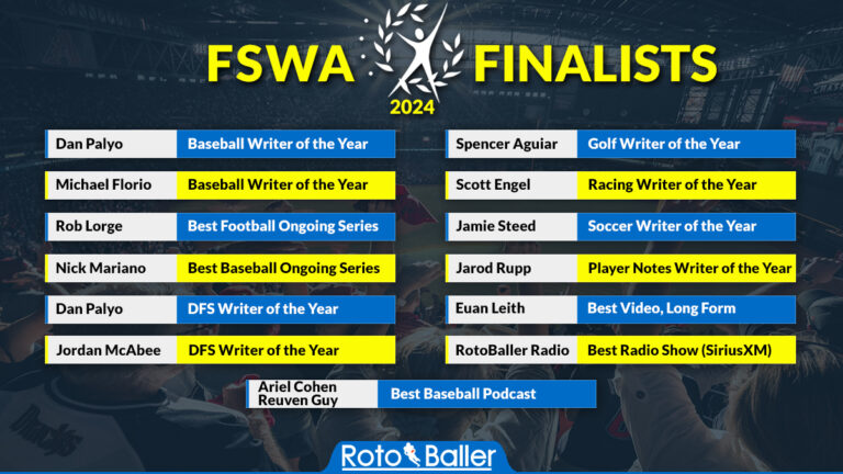 2024 FSWA Award Nominations for RotoBaller