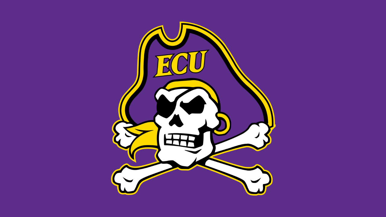 East Carolina Pirates - NCAA Team College Logo Stock