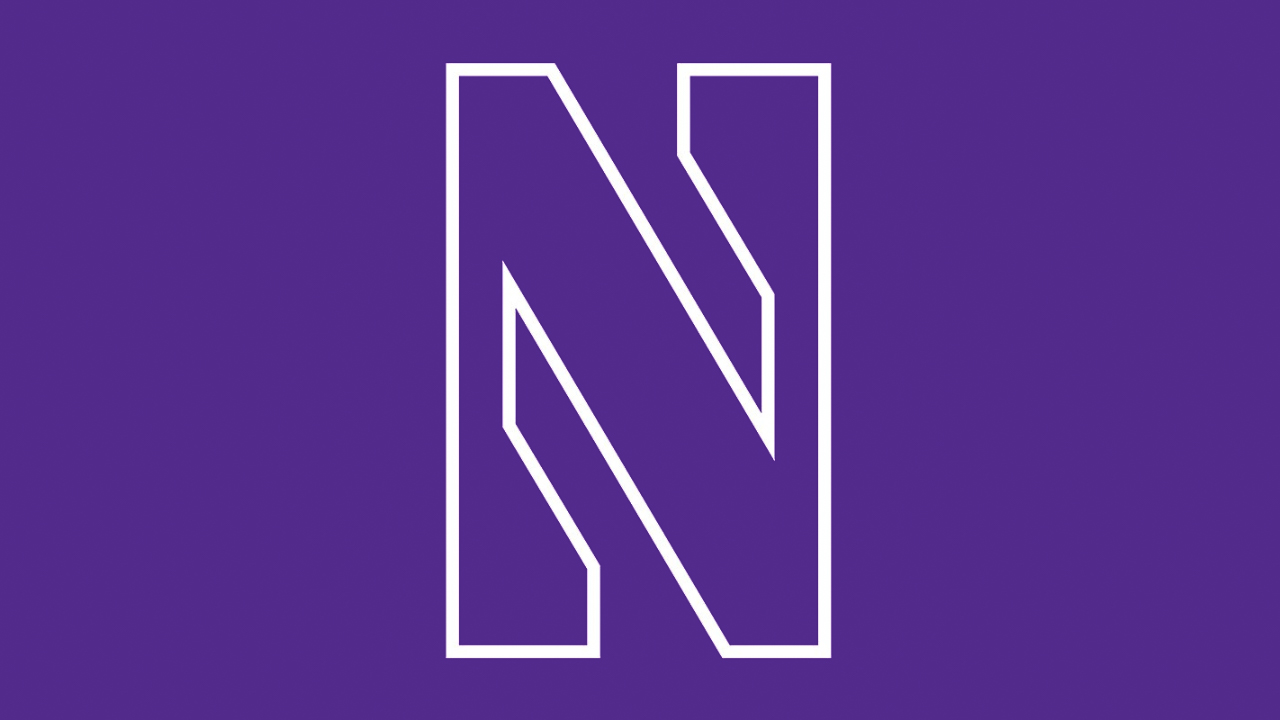 Northwestern Wildcats - NCAA College Team Logo Stock