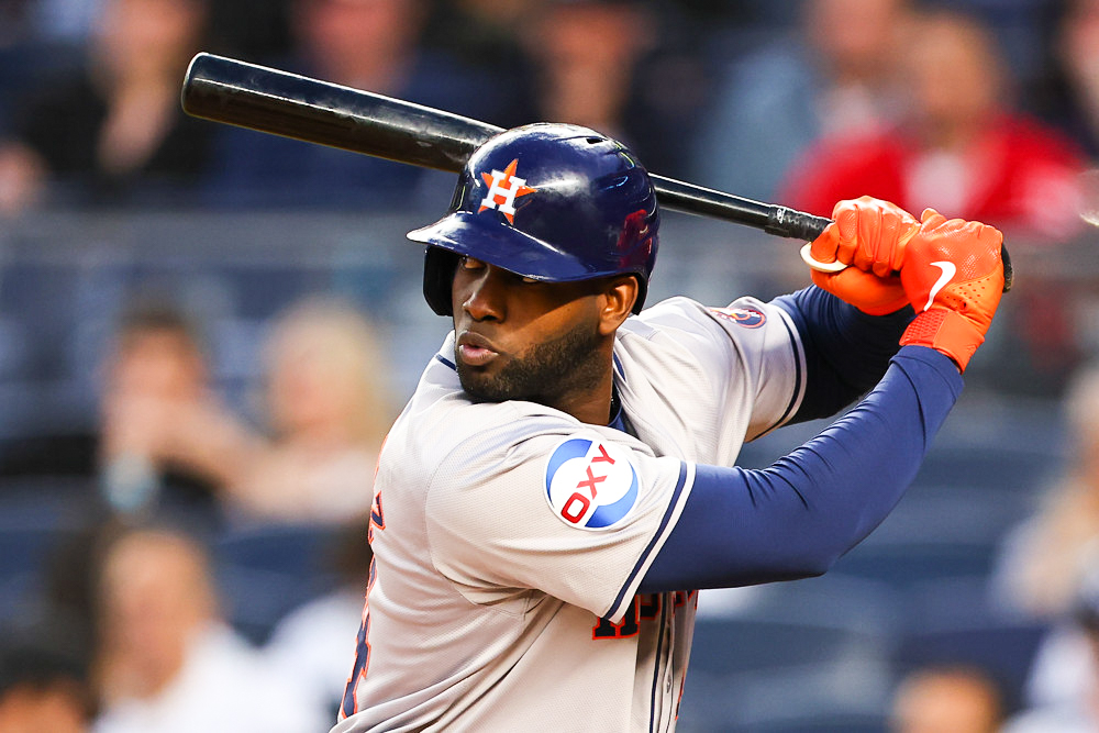 Yordan Alvarez - Fantasy Baseball Rankings, MLB Injury News, DFS Lineup Picks