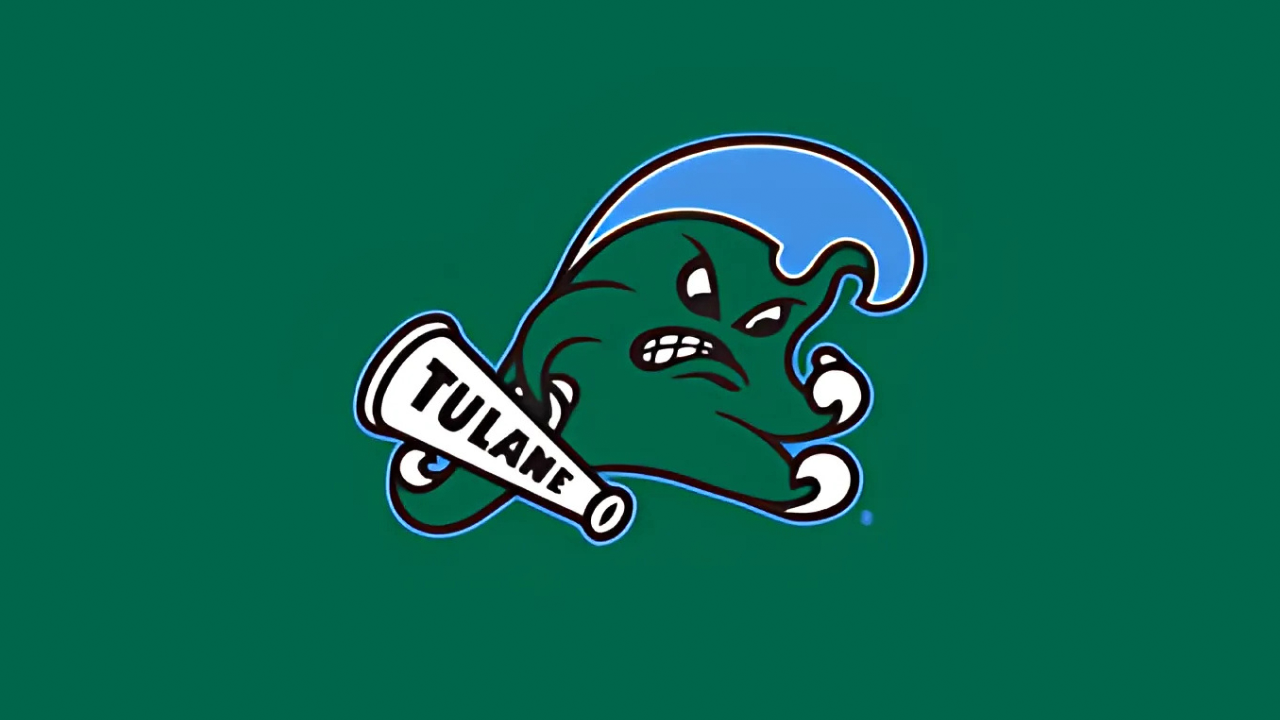 Tulane University - NCAA College Team Logo Stock