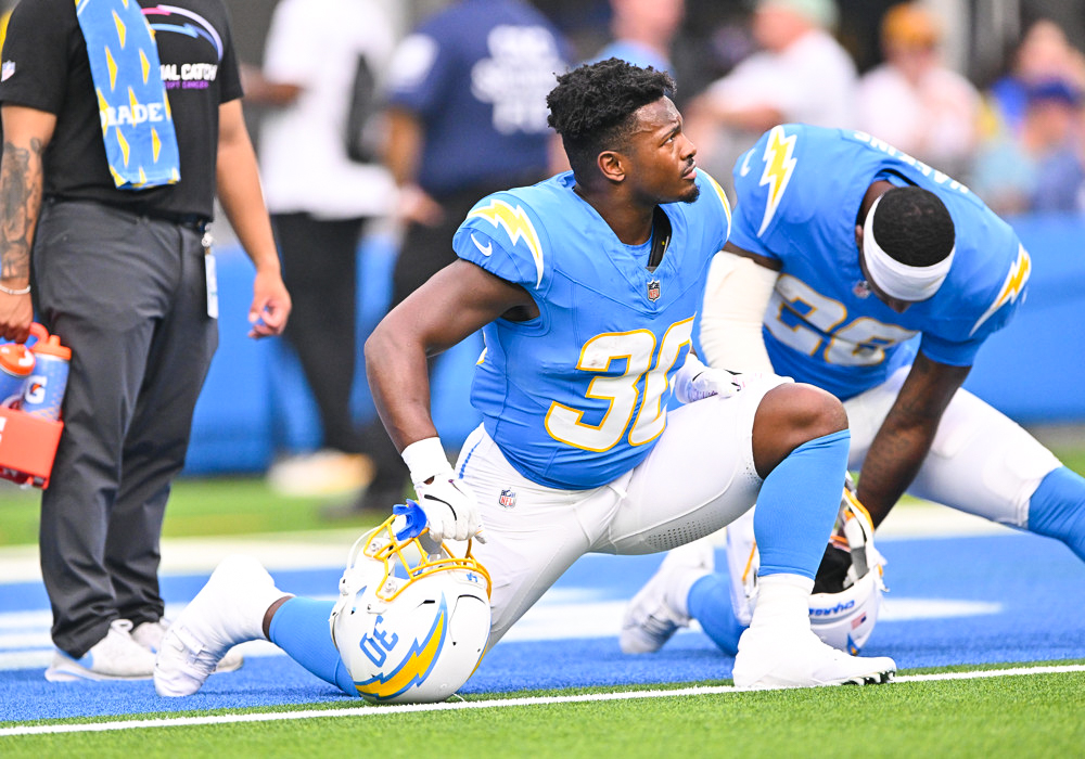 Kimani Vidal - Fantasy Football Rankings, NFL DFS Lineup Picks