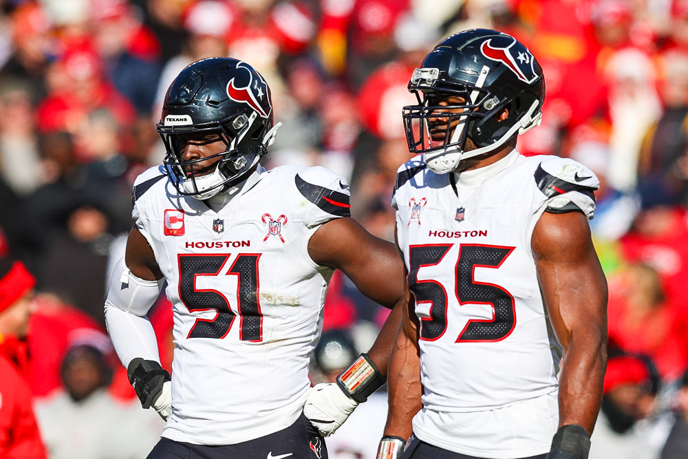 Houston Texans DST Defense - Danielle Hunter, Will Anderson Jr., IDP, D/ST Rankings