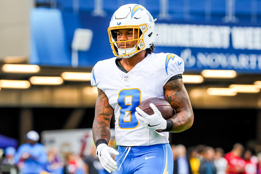Omarion Hampton - Fantasy Football Rankings, Rookie RB Draft Sleepers