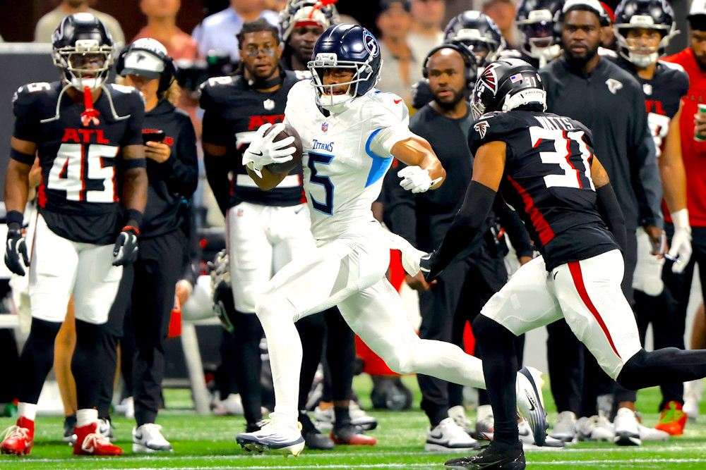 Elic Ayomanor - Fantasy Football Rankings, Draft Sleepers, Waiver Wire Pickups