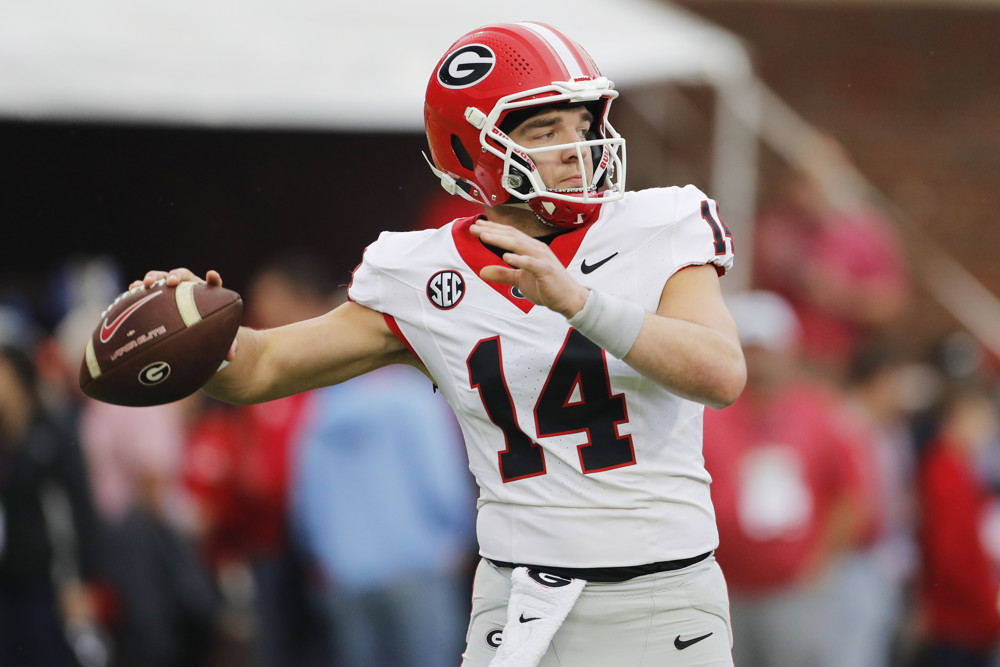 Gunner Stockton - College Football Rankings, CFB Predictions, DFS Lineup Picks