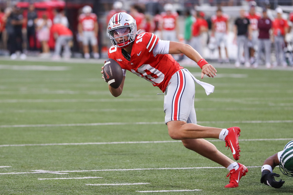 Julian Sayin - College Football Rankings, CFB DFS Lineups, NFL Draft