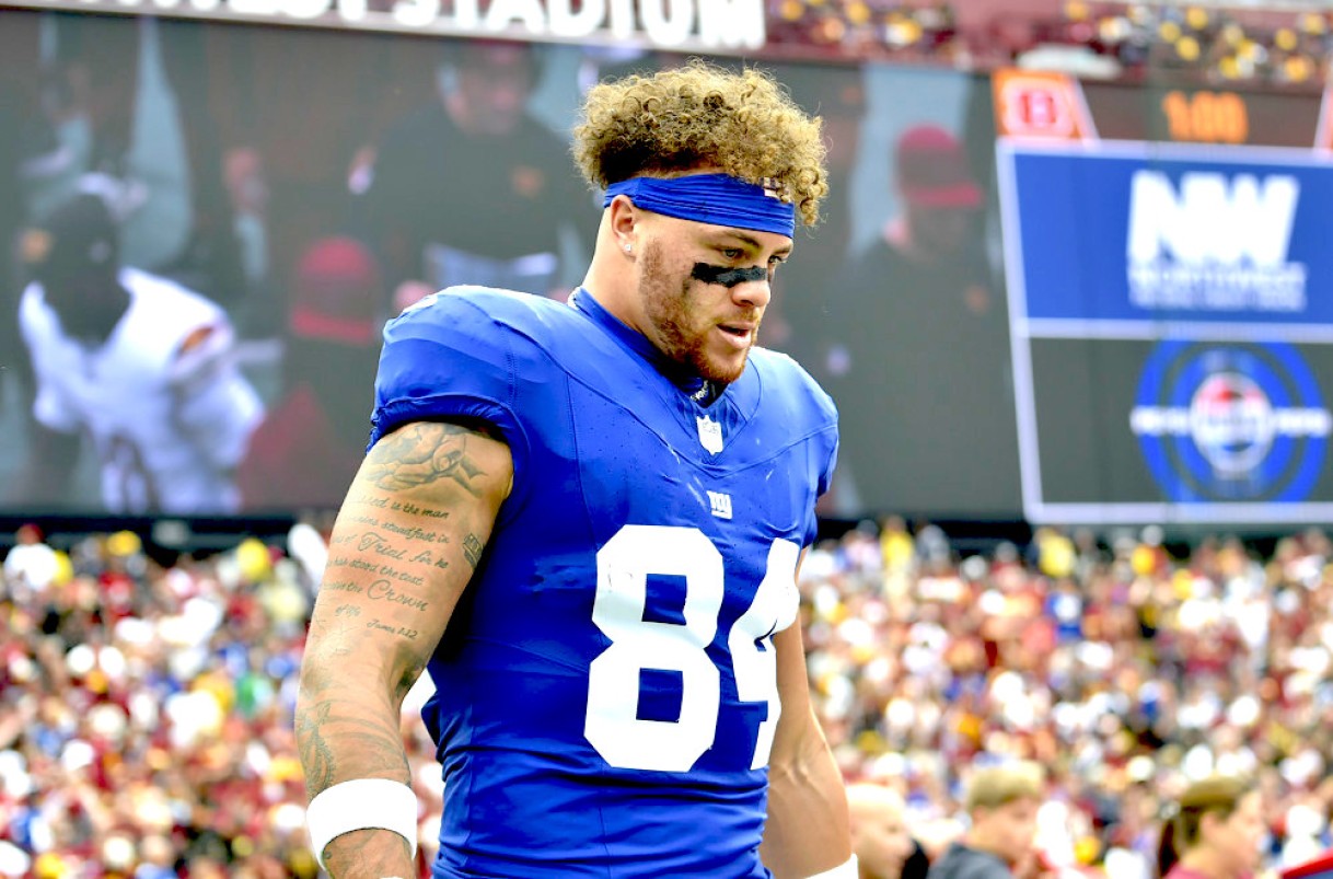 Theo Johnson - Fantasy Football Rankings, Draft Sleepers, NFL Injury News