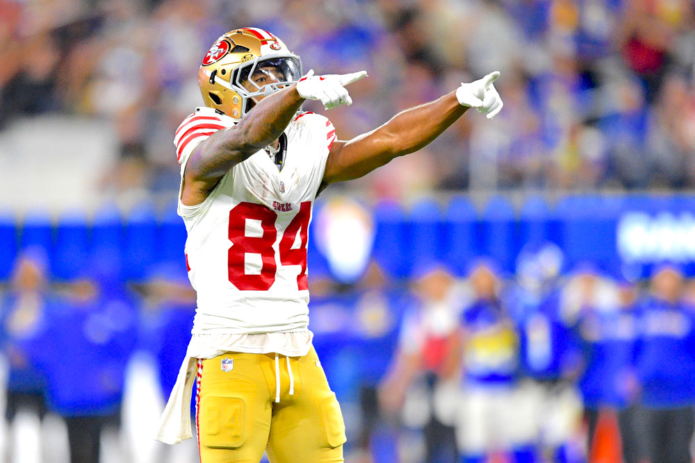 Kendrick Bourne - Fantasy Football Rankings, Waiver Wire Pickups, Draft Sleepers