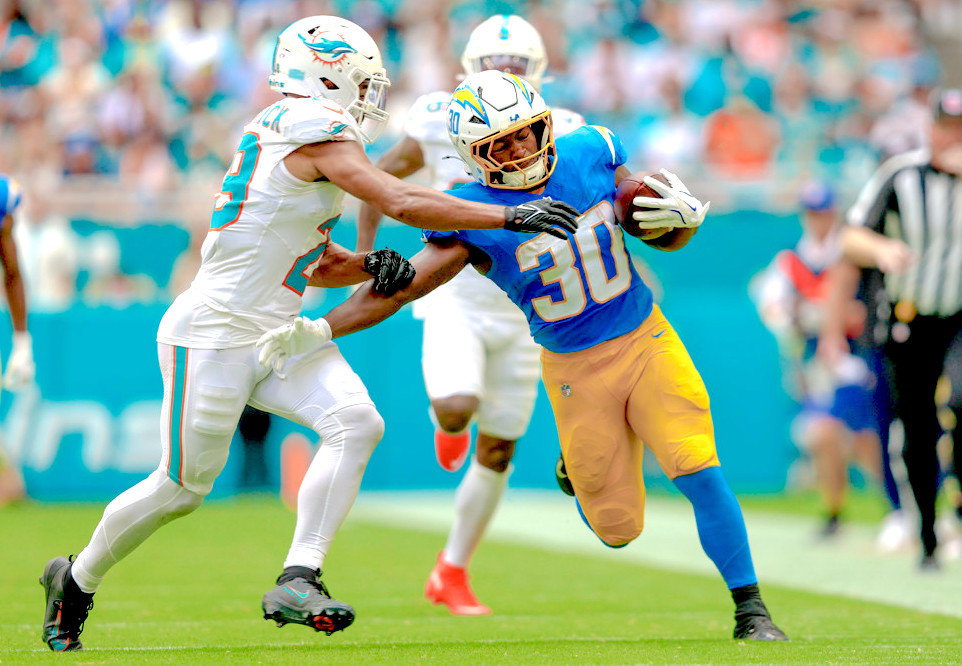 Kimani Vidal - Fantasy Football Rankings, Waiver Wire Pickups, Draft Sleepers, NFL Injuries