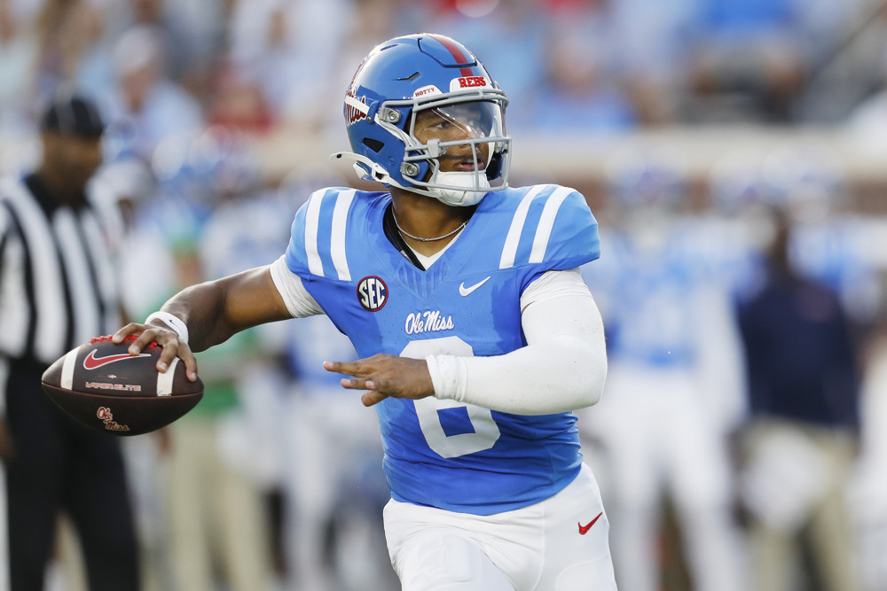 Trinidad Chambliss - College Football Rankings, NCAA CFB DFS Lineup Picks, NFL Draft