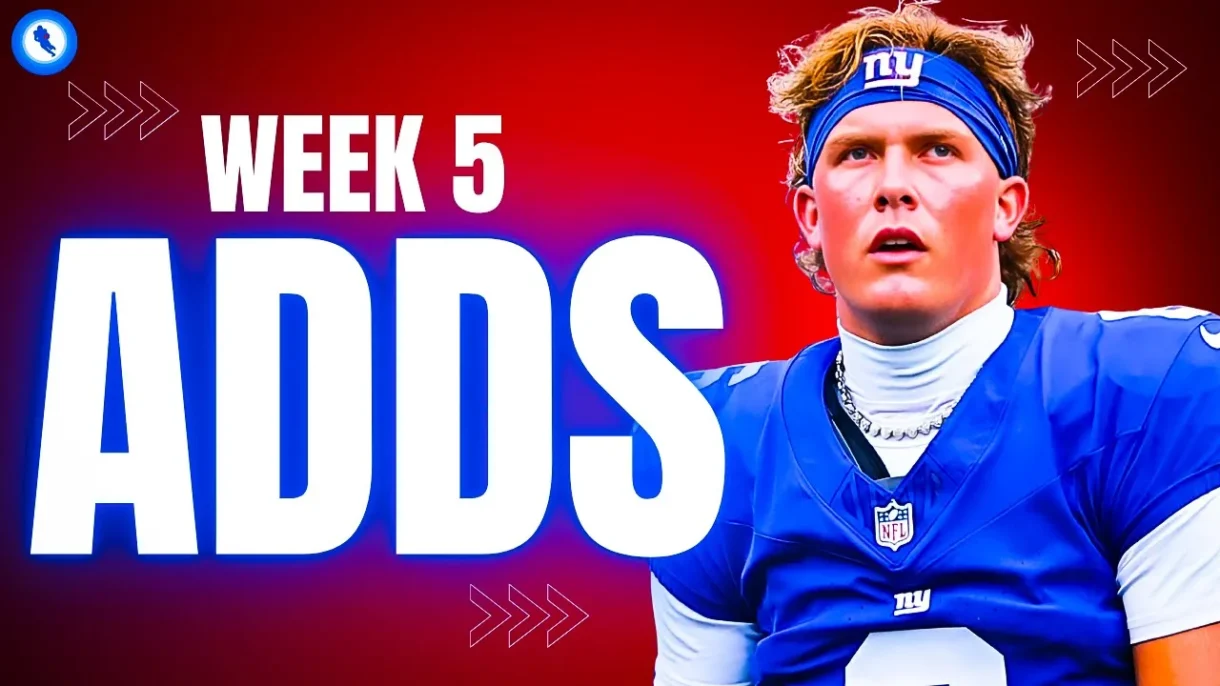 Week 5 waiver wire pickups fantasy football