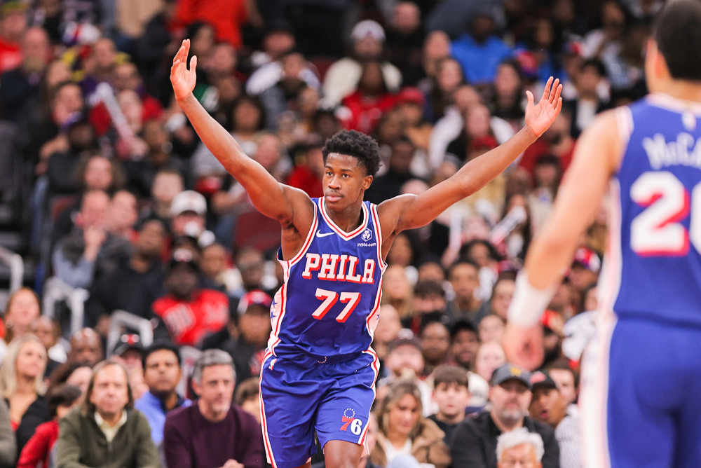 VJ Edgecombe - Fantasy Basketball Rankings, NBA DFS Lineup Picks