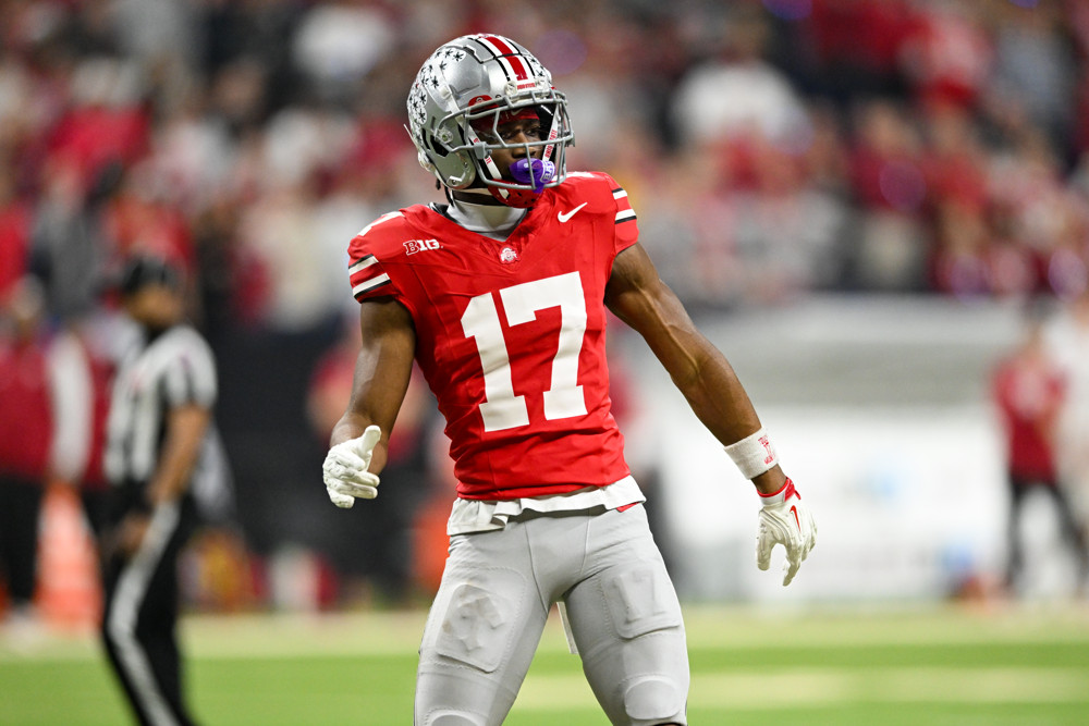 Carnell Tate - Fantasy Football Rookie Rankings, NFL Draft Prospect, CFB