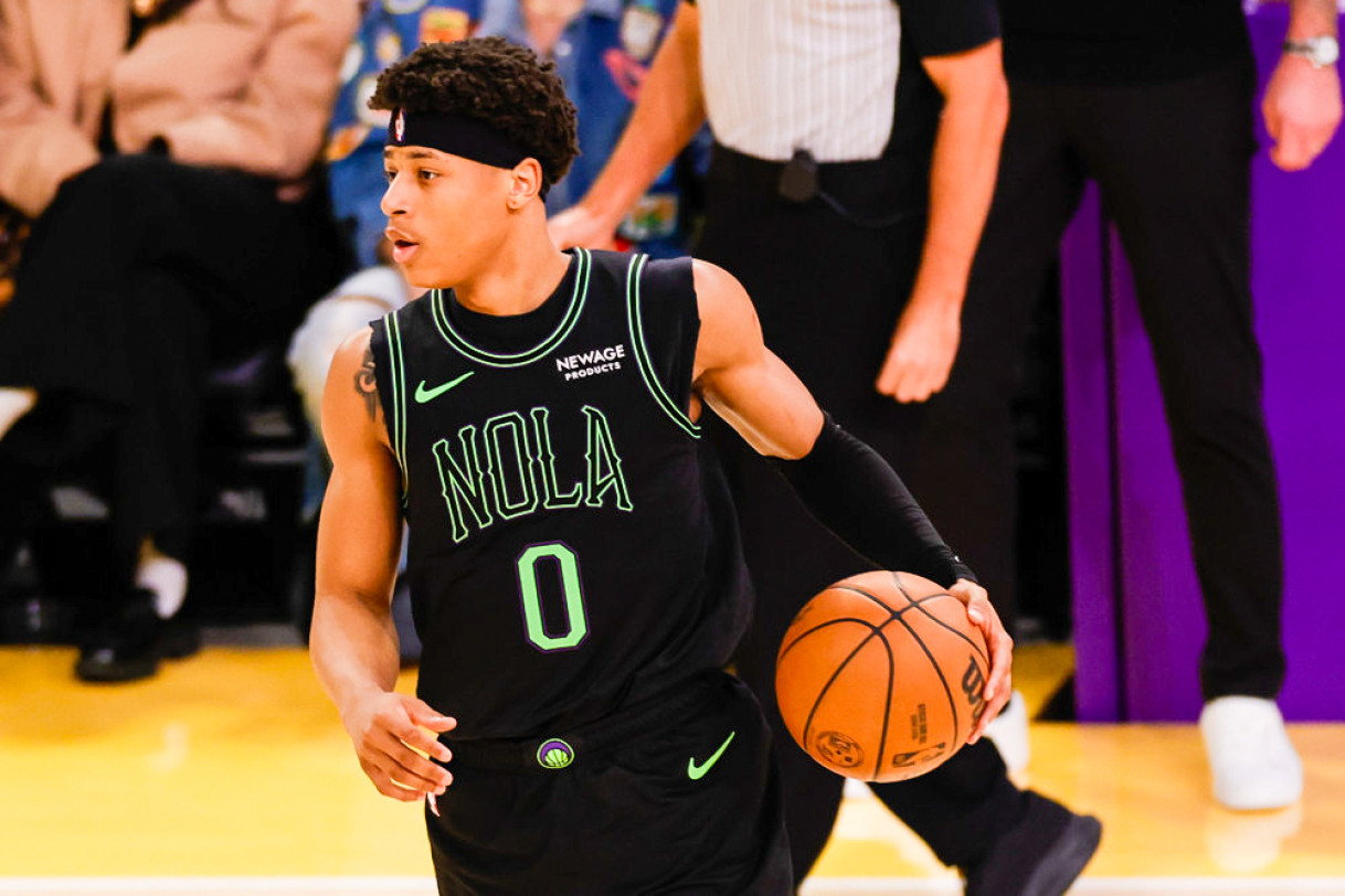 Jeremiah Fears - Fantasy Basketball Waiver Wire Rankings, NBA DFS Picks