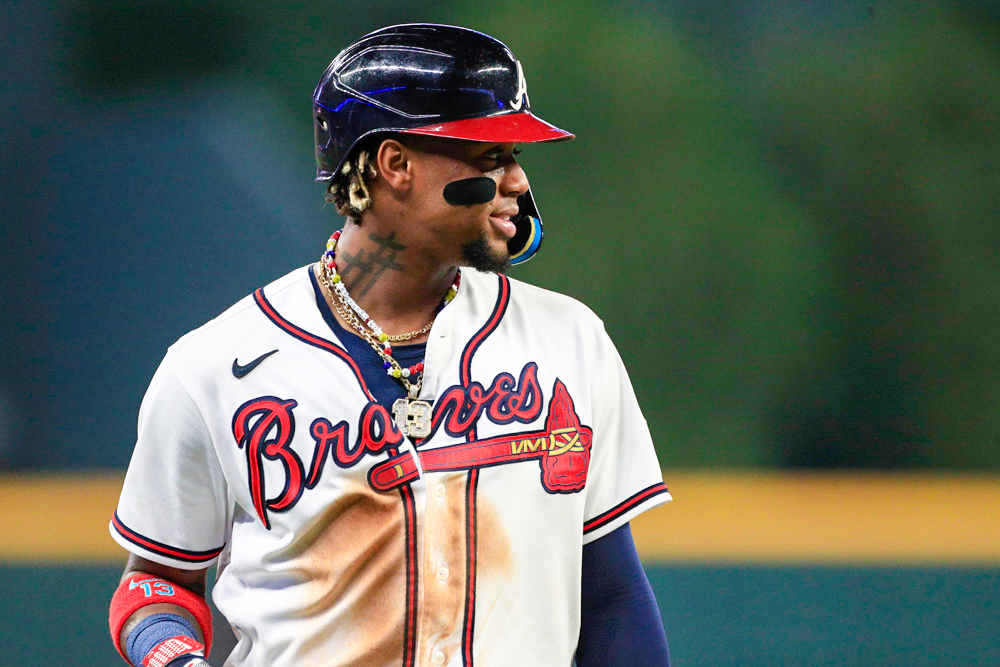 Ronald Acuna Jr. - Fantasy Baseball Rankings, MLB DFS Picks