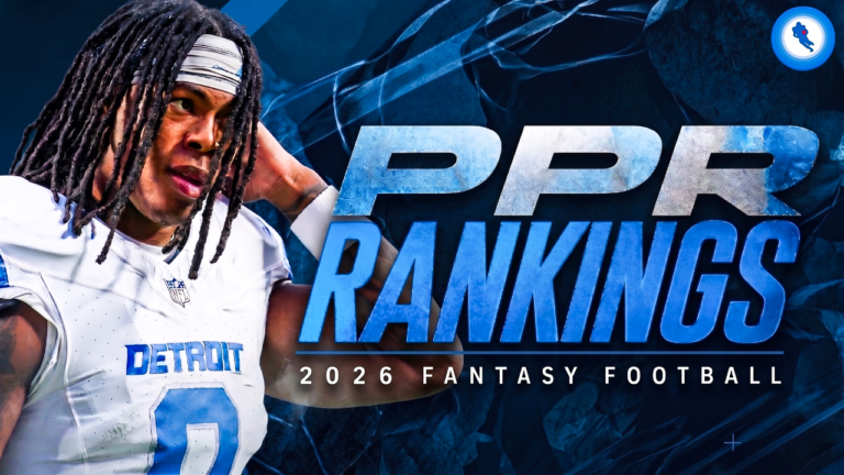 2026 fantasy football rankings (PPR and non-PPR)