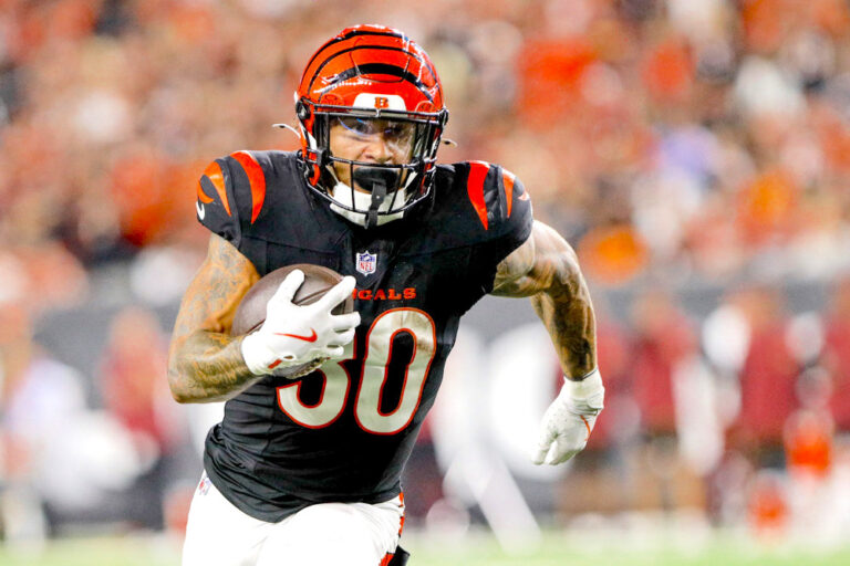 Chase Brown - Fantasy Football Rankings, Draft Sleepers, NFL DFS Props Picks