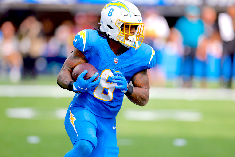 Omarion Hampton - Fantasy Football Rankings, Draft Sleepers, NFL Injury News