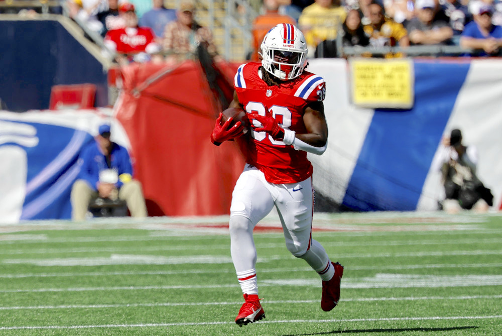 Rhamondre Stevenson - Fantasy Football Rankings, Draft Sleepers, NFL Injury News