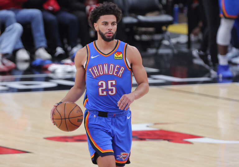 Ajay Mitchell - Fantasy Basketball Rankings, DFS and Betting Picks, NBA Injury News