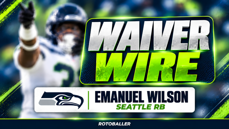 Emanuel Wilson - Waiver Wire Graphic Template