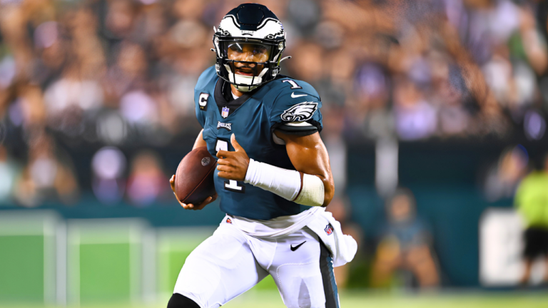 Jalen Hurts - Fantasy Football Rankings, TD Props